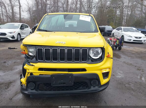 ZACNJBAB2KPJ78324 2019 JEEP RENEGADE Желтый 