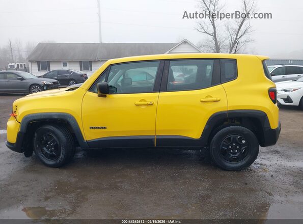 ZACNJBAB2KPJ78324 2019 JEEP RENEGADE Желтый 