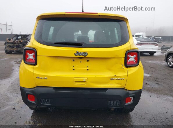 ZACNJBAB2KPJ78324 2019 JEEP RENEGADE Желтый 