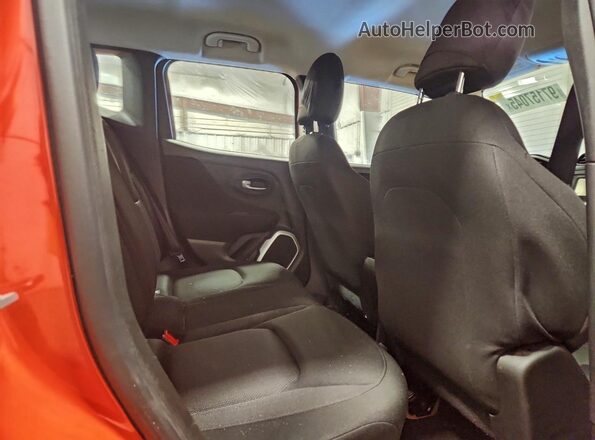 ZACNJBAB4KPJ80916 2019 JEEP RENEGADE Orange Вид задніх сидінь