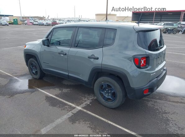 ZACNJBAB4LPL03521 2020 JEEP RENEGADE Gray უკანა მარცხენა