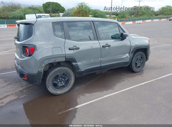ZACNJBAB4LPL03521 2020 JEEP RENEGADE Gray უკანა მარჯვენა