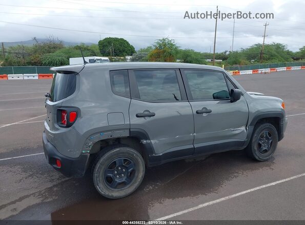 ZACNJBAB4LPL03521 2020 JEEP RENEGADE Gray წინა ხედი