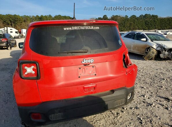 ZACNJCAB4MPM32429 2021 JEEP RENEGADE Красный Вид сзади