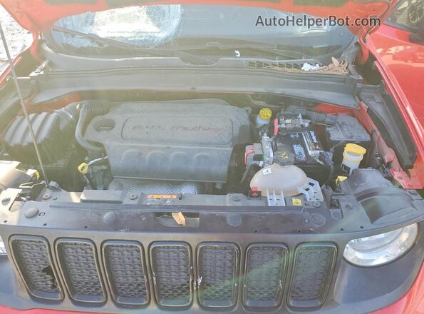 ZACNJCAB4MPM32429 2021 JEEP RENEGADE Красный Вид подкапотного пространства