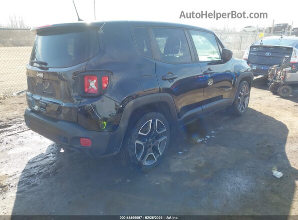 ZACNJCAB6MPM26986 2021 JEEP RENEGADE Black Հետևի աջ