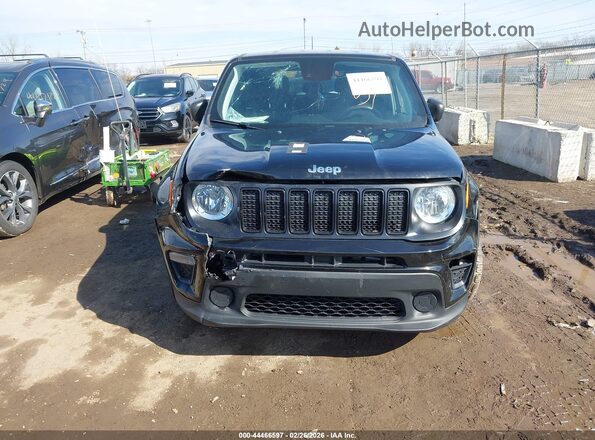 ZACNJCAB6MPM26986 2021 JEEP RENEGADE Black Սարքավորումների վահանակի տեսք