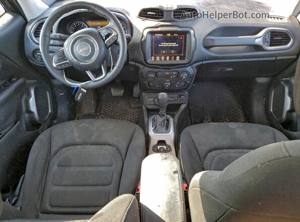 ZACNJDB11NPN88439 2022 JEEP RENEGADE Black Dashboard view