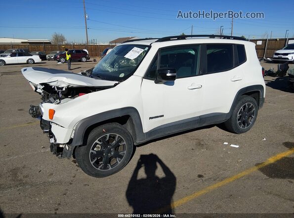 ZACNJDB11PPP30386 2023 JEEP RENEGADE White Передня ліва чверть