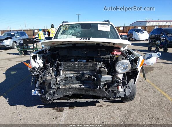 ZACNJDB11PPP30386 2023 JEEP RENEGADE White Вид щитка приладів
