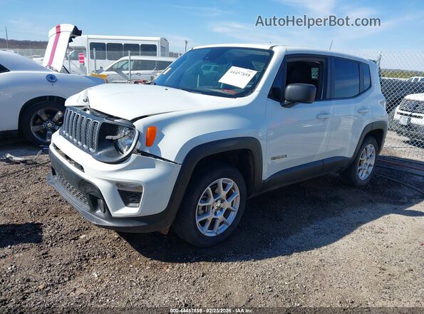 ZACNJDB14PPP59865 2023 JEEP RENEGADE White 