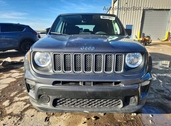 ZACNJDB17PPP65045 2023 JEEP RENEGADE Gray Вид спереду