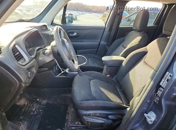 ZACNJDB17PPP65045 2023 JEEP RENEGADE Gray Вид салону спереду