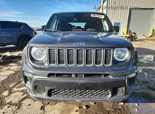 ZACNJDB17PPP65045 2023 JEEP RENEGADE Gray Вид наклейки з VIN-кодом