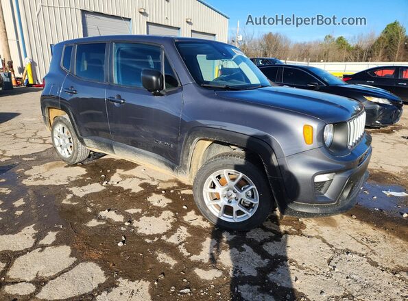 ZACNJDB17PPP65045 2023 JEEP RENEGADE Gray Передня права чверть