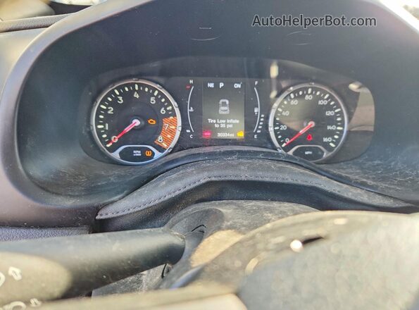 ZACNJDB17PPP65045 2023 JEEP RENEGADE Gray Вид щитка приладів