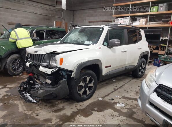 ZACNJDC13MPM29032 2021 JEEP RENEGADE White Передня ліва чверть