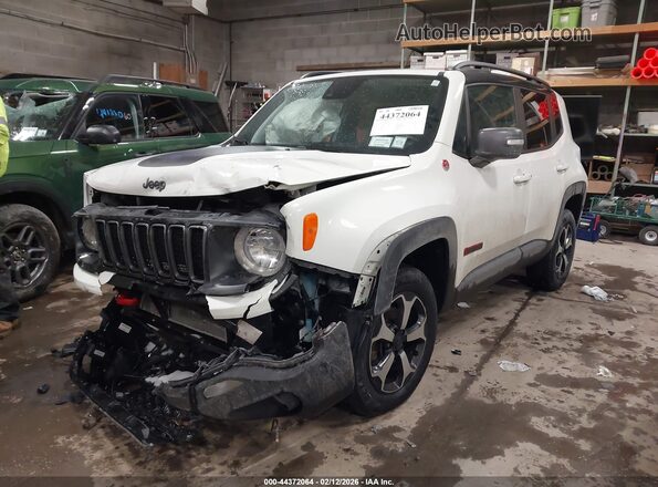 ZACNJDC13MPM29032 2021 JEEP RENEGADE White Вид спереду