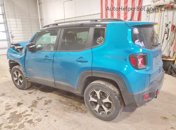 ZACNJDC1XNPN82170 2022 JEEP RENEGADE Teal Задня ліва чверть
