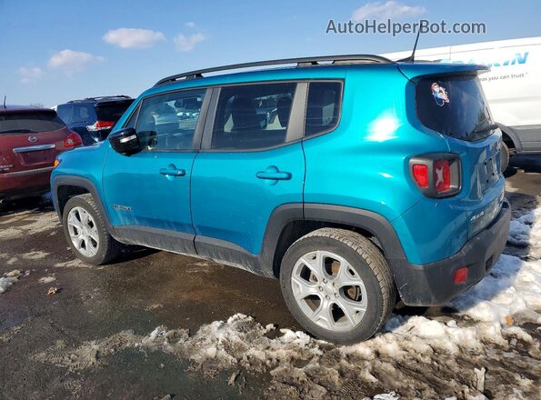 ZACNJDD11NPP00671 2022 JEEP RENEGADE Blue Задня ліва чверть