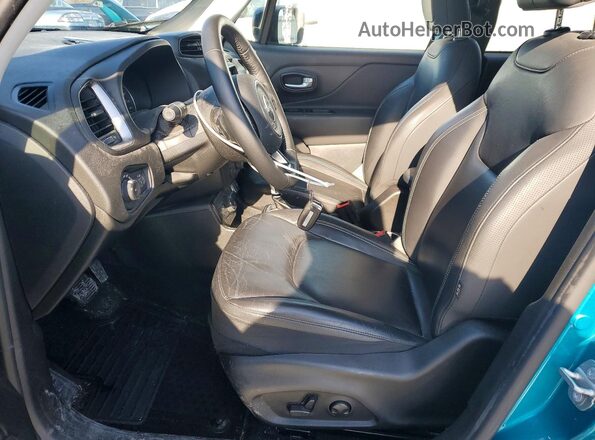 ZACNJDD11NPP00671 2022 JEEP RENEGADE Blue Вид салону спереду