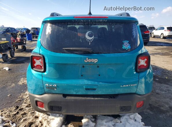 ZACNJDD11NPP00671 2022 JEEP RENEGADE Blue Вид ззаду