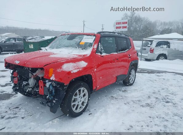 ZACNJDD19MPN31787 2021 JEEP RENEGADE Red Передня ліва чверть