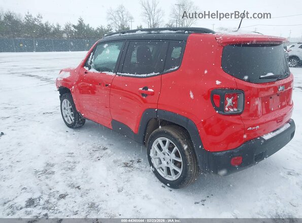 ZACNJDD19MPN31787 2021 JEEP RENEGADE Red Задня ліва чверть