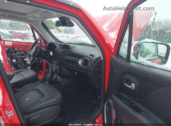 ZACNJDD19MPN31787 2021 JEEP RENEGADE Red Вид салону спереду