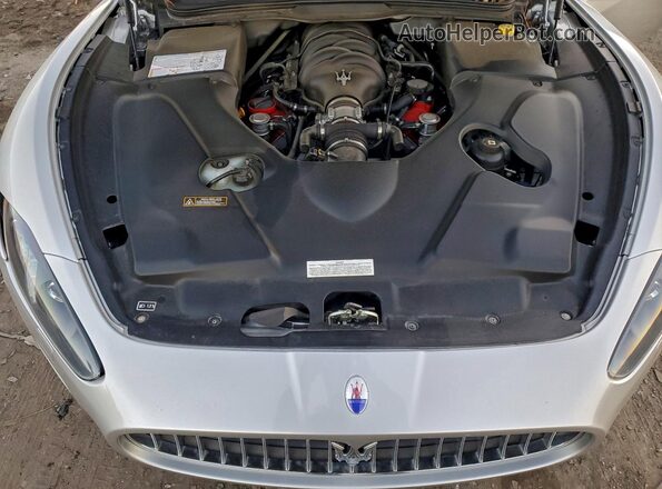ZAM45MMA7H0215587 2017 MASERATI GRANTURISM Silver 