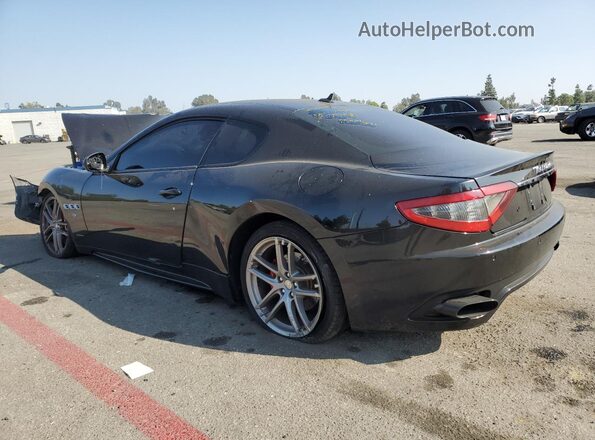ZAM45VLA9G0182145 2016 MASERATI GRANTURISM Black Задня ліва чверть