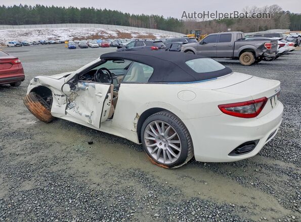 ZAM45VMA9J0273437 2018 MASERATI GRANTURISM White Rear left