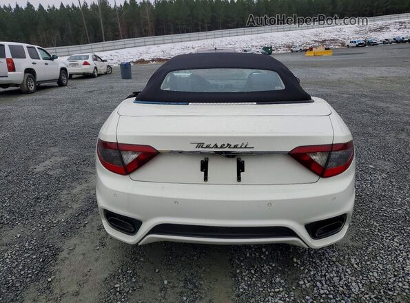 ZAM45VMA9J0273437 2018 MASERATI GRANTURISM White Rear view