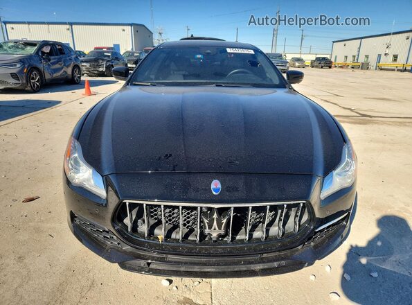 ZAM56PPL6H1211718 2017 MASERATI QUATTROPOR Black Front view