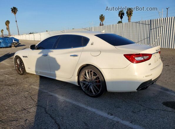 ZAM56PPS8J1276857 2018 MASERATI QUATTROPOR White Հետևի ձախ