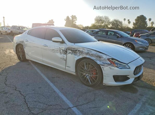 ZAM56PPS8J1276857 2018 MASERATI QUATTROPOR White Առջևի աջ