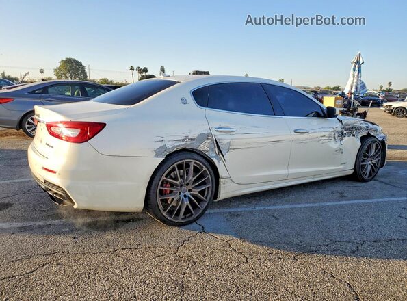 ZAM56PPS8J1276857 2018 MASERATI QUATTROPOR White Հետևի աջ