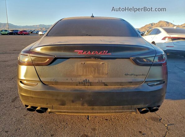 ZAM56RPA3G1182431 2016 MASERATI QUATTROPOR Black Հետևի տեսք