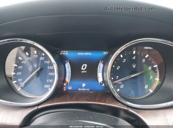 ZAM56RPA6H1211468 2017 MASERATI QUATTROPOR Blue Вид задніх сидінь