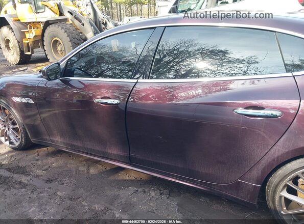 ZAM56RPL8H1226474 2017 MASERATI QUATTROPOR Maroon Vista interior de 360 grados