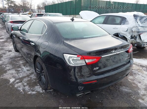 ZAM56RRA0H1204366 2017 MASERATI QUATTROPOR Black Rear left