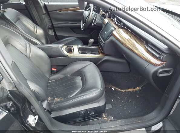 ZAM56RRA0H1204366 2017 MASERATI QUATTROPOR Black Front interior view