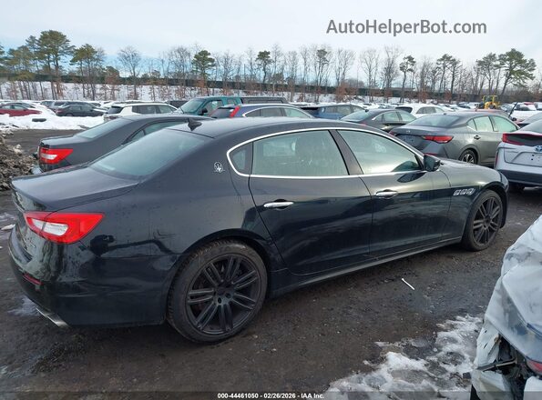 ZAM56RRA0H1204366 2017 MASERATI QUATTROPOR Black Rear interior view