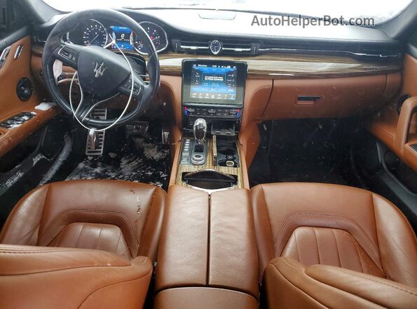 ZAM56RRAXH1198916 2017 MASERATI QUATTROPOR Black Vista del salpicadero