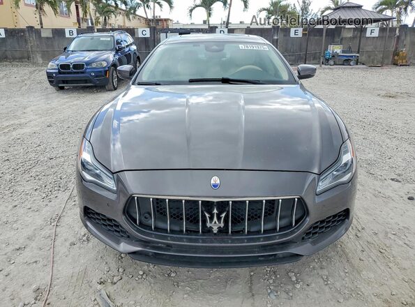 ZAM56YPA0J1274081 2018 MASERATI QUATTROPOR Серый Вид спереди