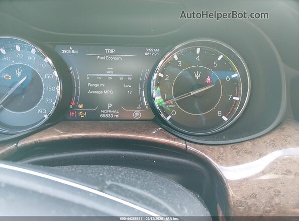 ZAM56YPL2M1376150 2021 MASERATI QUATTROPOR Blue Widok tylnych siedzeń