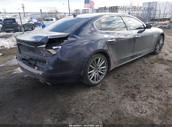 ZAM56YPL2M1376150 2021 MASERATI QUATTROPOR Blue Tył prawy