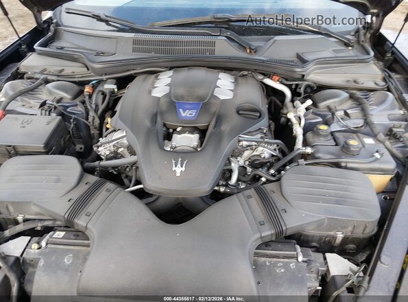 ZAM56YPL2M1376150 2021 MASERATI QUATTROPOR Blue Widok z tyłu