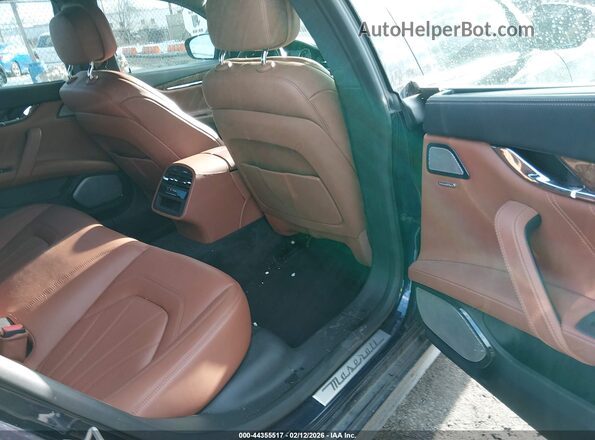 ZAM56YPL2M1376150 2021 MASERATI QUATTROPOR Blue Widok naklejki z numerem VIN