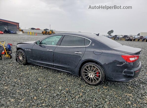 ZAM56YPL3J1291801 2018 MASERATI QUATTROPOR Charcoal Tył lewy